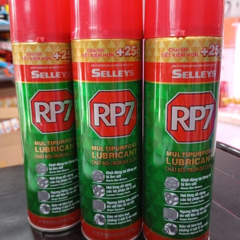 (Combo3 chai) Xịt Bôi Trơn Chống Rỉ Sét Selleys RP7 175g Tiết Kiệm +25g ...