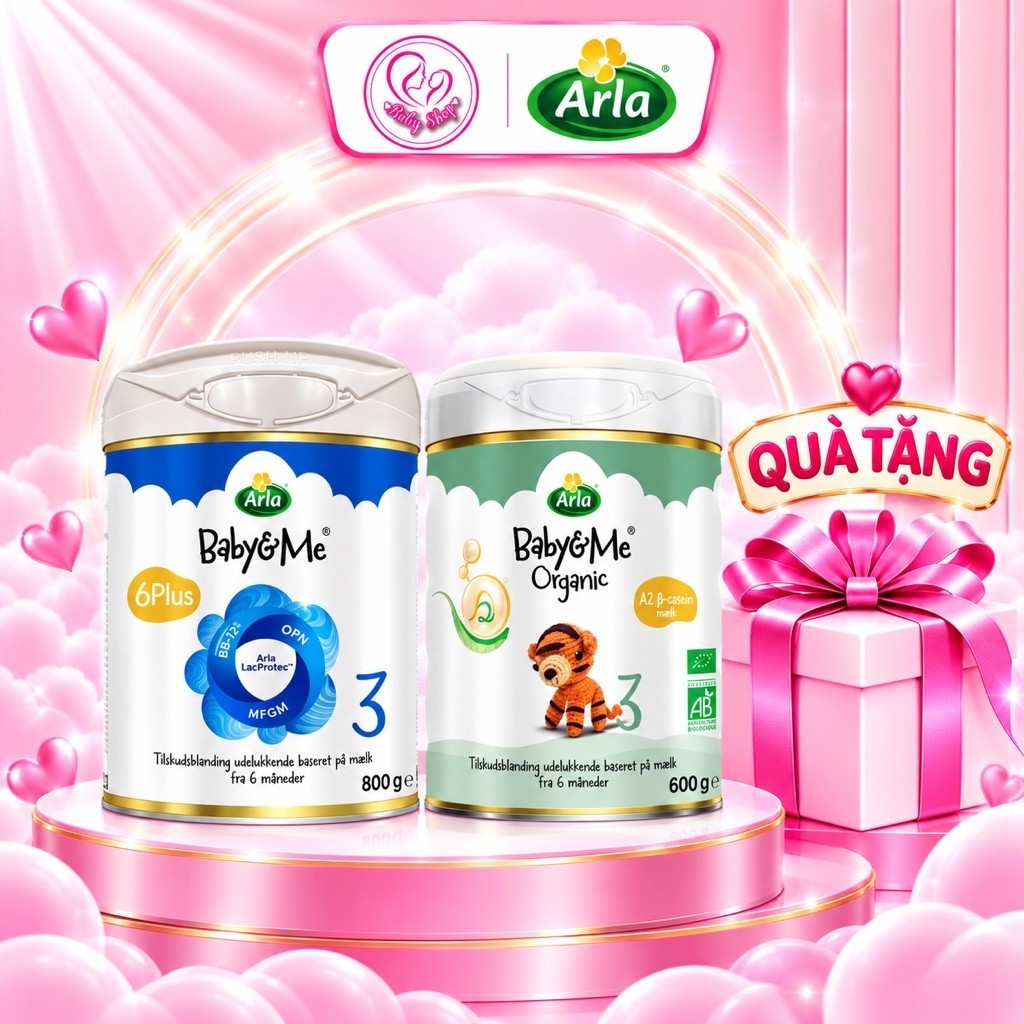 Sữa Arla Baby&Me A2/HMO Chính Hãng Nhập Khẩu Đan Mạch - Sữa Công Thức Cho Bé
