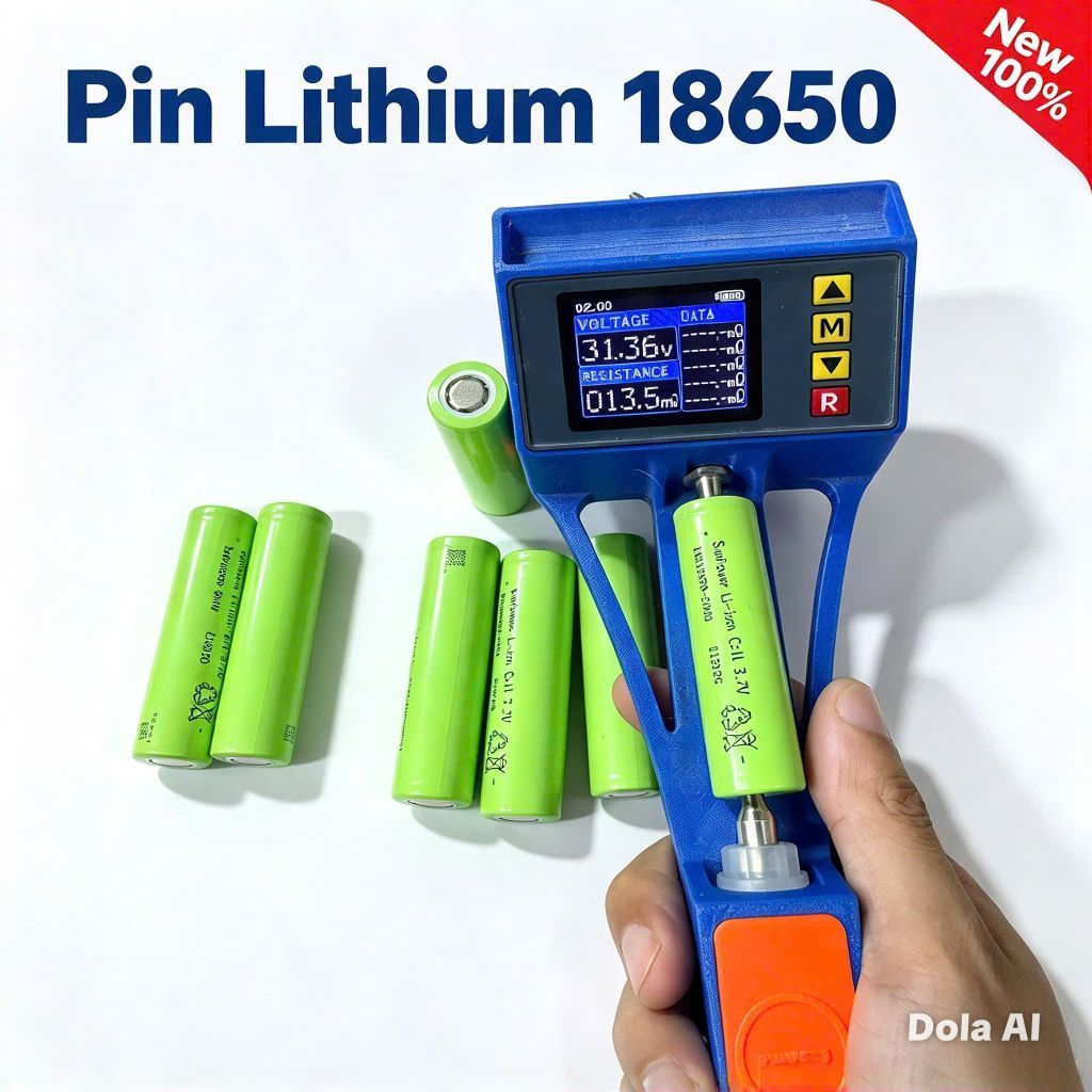 Pin lithium 18650 Sunpower dung lượng 2000mah,xả 20A (pin mới 100% ...
