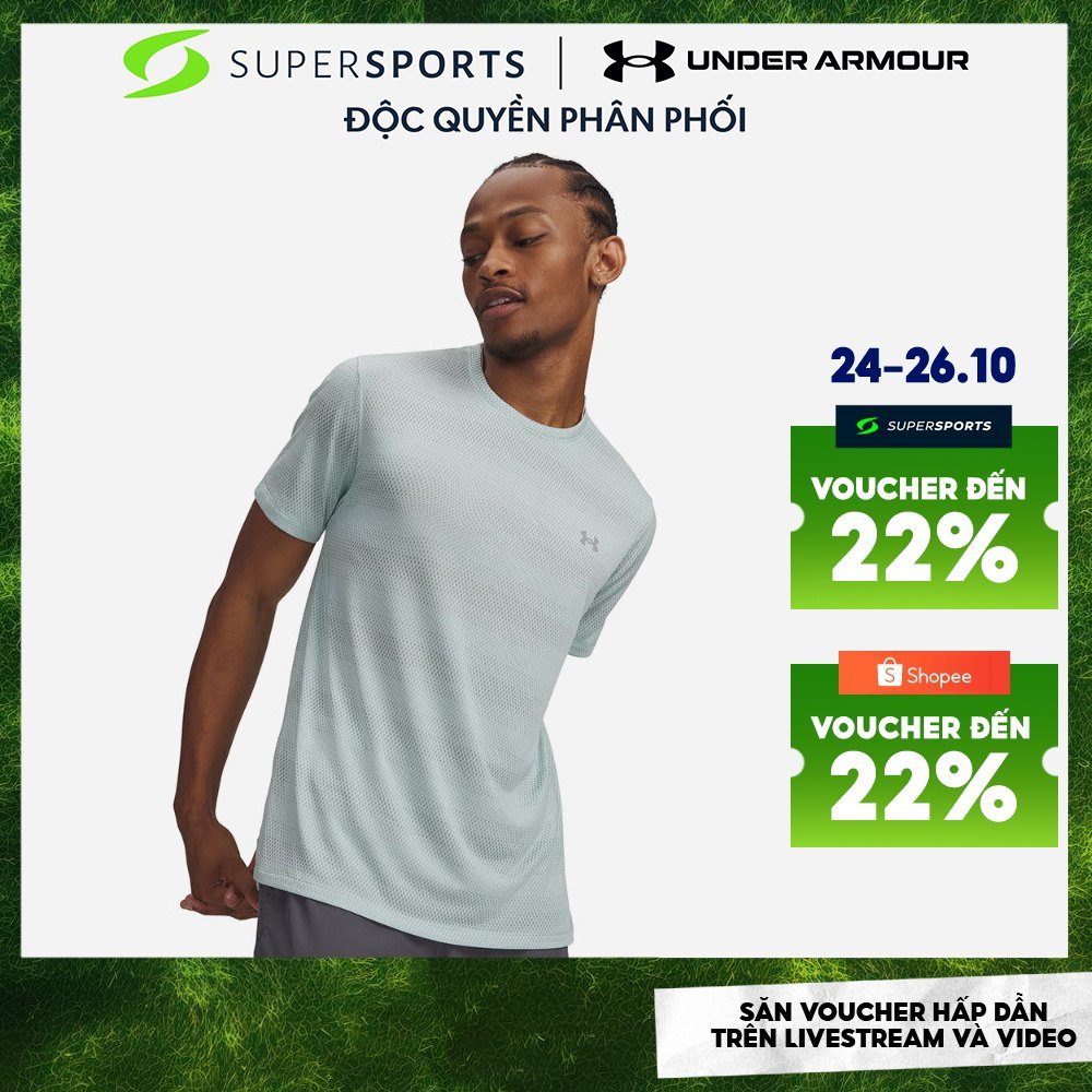Áo Thun Nam Under Armour Velociti - 6009517-703 LS300 CPAS1010