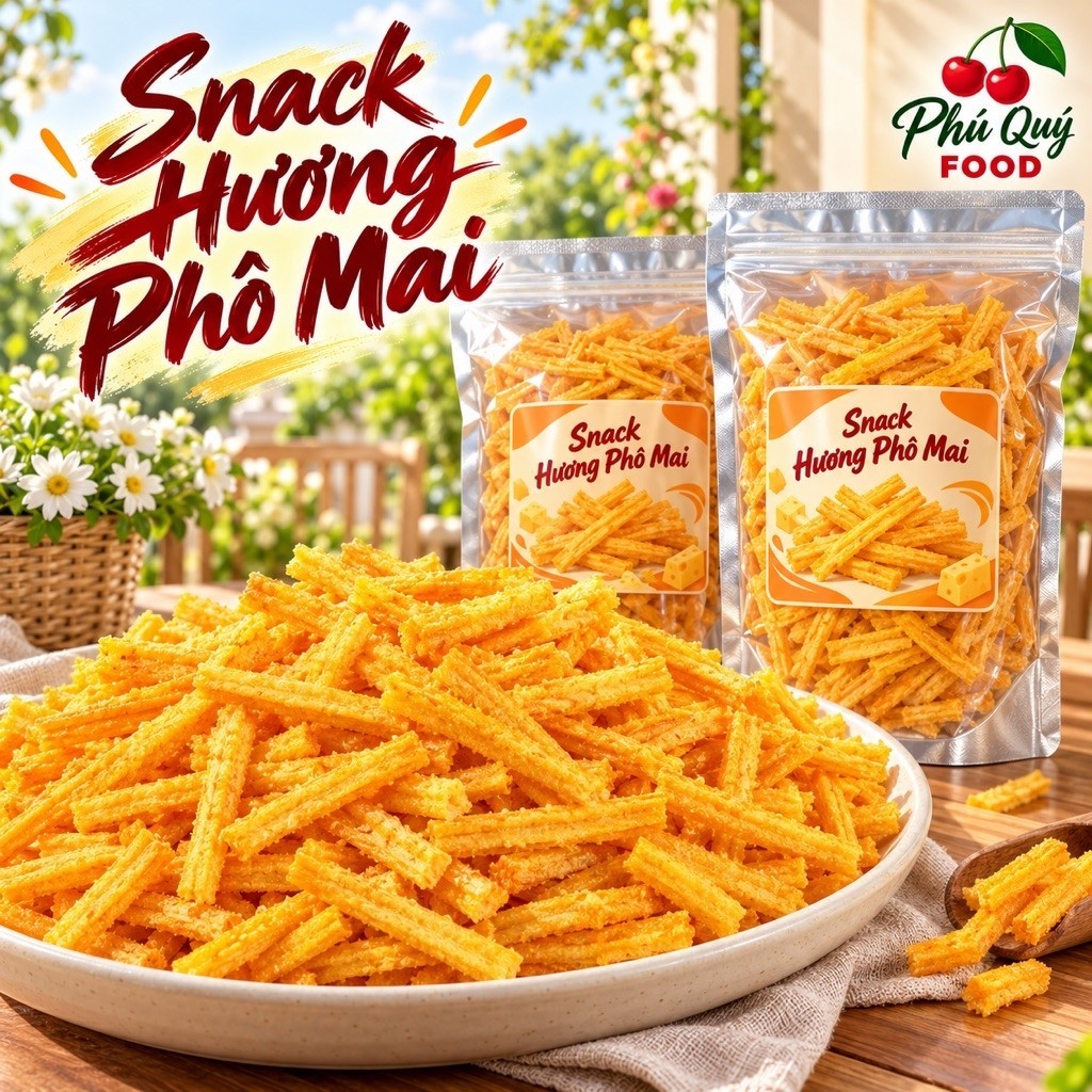 [ SNACK THẬP CẨM ]  -Snack hương phô mai, Nui chiên bơ, Tai heo mắm, Đậu hà lan tỏi ớt, Thèo lèo mắm ớt ..