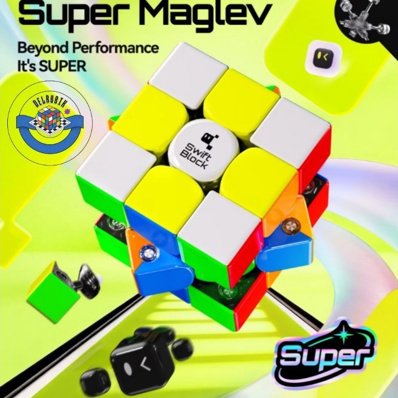 Rubik Super Swift Block Maglev UV | Shopee Việt Nam