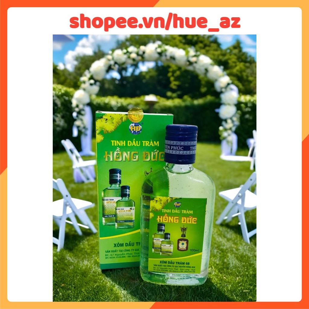 Tinh dầu tràm Hồng Đức 100ml  - chống muỗi đốt, chống sốt xuất huyết