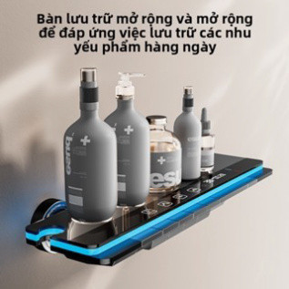 Bộ vòi hoa sen đứng Phòng tắm  Cột sen Điều chỉnh nước nóng lạnh, thân đồng 4 chức năng phun nước Bảo hành 3 năm