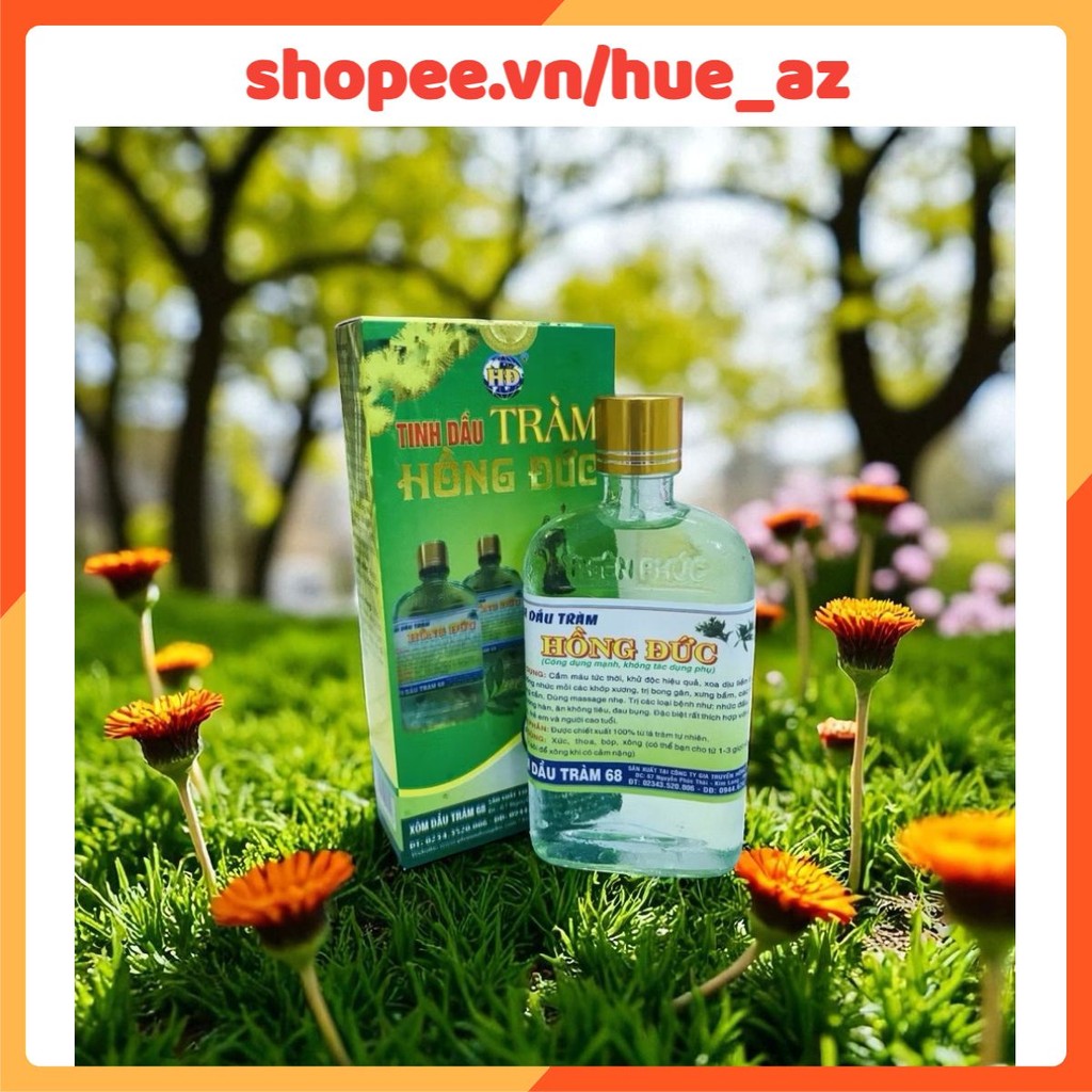 Tinh dầu tràm Hồng Đức 50ml - chống muỗi đốt, chống sốt xuất huyết