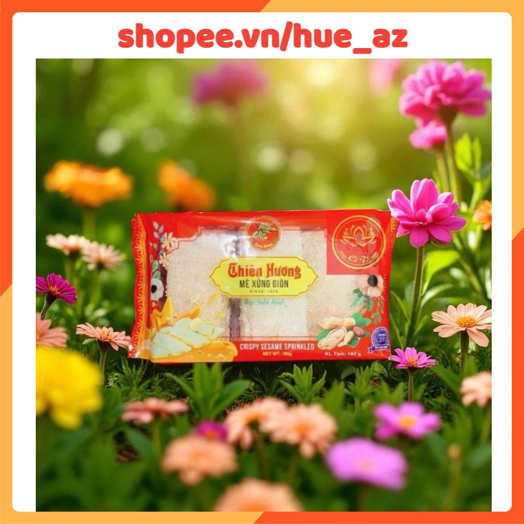 Mè xửng giòn Thiên Hương 160g - Đặc sản Huế