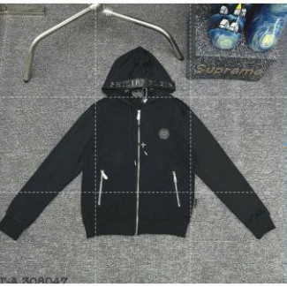 Áo Hoodie Philip Khóa Zip In Hình Hai Mặt Siêu Chất - Áo Hoodie Zip Nỉ Nam Thêu Họa Tiết Đầu Lâu Cực Chất New 2025