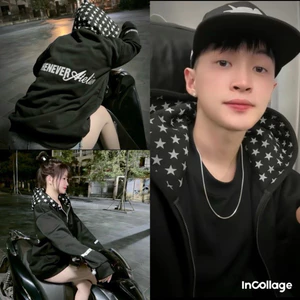 Áo Khoác Nỉ Hoodie Mũ SAO Form Boxy Mũ To Họa Tiết Sao Siêu Form Rộng Nam Nữ Unisex Siêu Đẹp Siêu Hot,HN New 2025