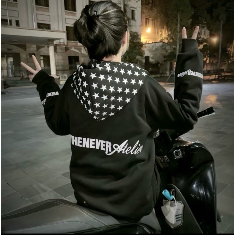Áo Khoác Nỉ Hoodie Mũ SAO Form Boxy Mũ To Họa Tiết Sao Siêu Form Rộng Nam Nữ Unisex Siêu Đẹp Siêu Hot,HN New 2025