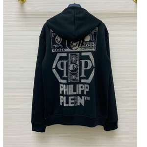 Áo Khoác Philipp _Plein Thu Đông Nam Đính Đá Kim Tuyến Thêu Cực Nét Lên Ảnh Siêu Đẹp 2024 New 2025
