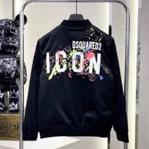 Áo gió Dsquared2 ICON VẨY SƠN Unisex Nam Nữ-Áo Khoác Bomber DSQ2 Premium Cao Cấp New 2025
