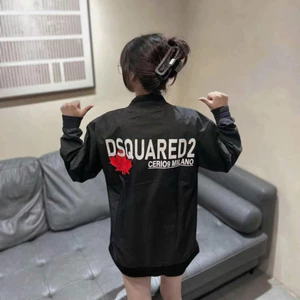 Áo Khoác Bomber Gió Dsquared2 Hàng Chính Hãng 2 Lớp FULL Mẫu Khóa Zip- Áo Gió DSQ2 Đẳng Cấp boy Phố New 2025