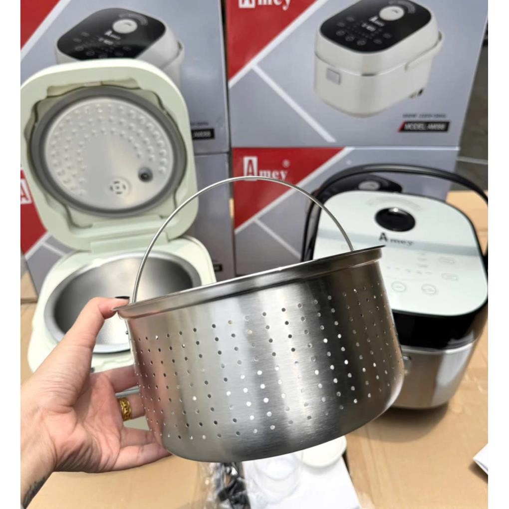 NỒI CƠM ĐIỆN 1.8l LÒNG INOX 304, nồi cơm tách đường, nồi cơm điện