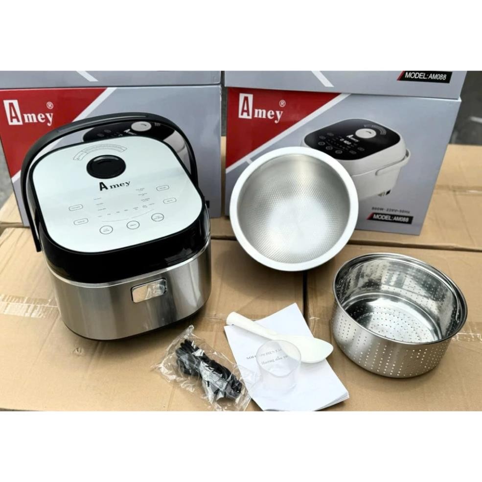 NỒI CƠM ĐIỆN 1.8l LÒNG INOX 304, nồi cơm tách đường, nồi cơm điện