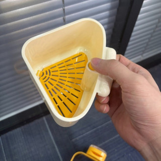 (NÂNG CẤP) Rổ Lọc Rác Bồn Rửa Chén Hút Chân Không Nắp Xả Tự Động, Giá Đựng Đồ Rửa Bát, Kệ Đựng Đồ Nhà Tắm - Ngói LR04