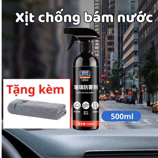 Xịt nano chống bám hơi nước, xịt chống nước kính chống bám bẩn chống nước bề mặt kính cận, kính mũ 550ml - BX31