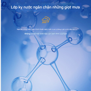 Xịt nano chống bám hơi nước, xịt chống nước kính chống bám bẩn chống nước bề mặt kính cận, kính mũ 550ml - BX31