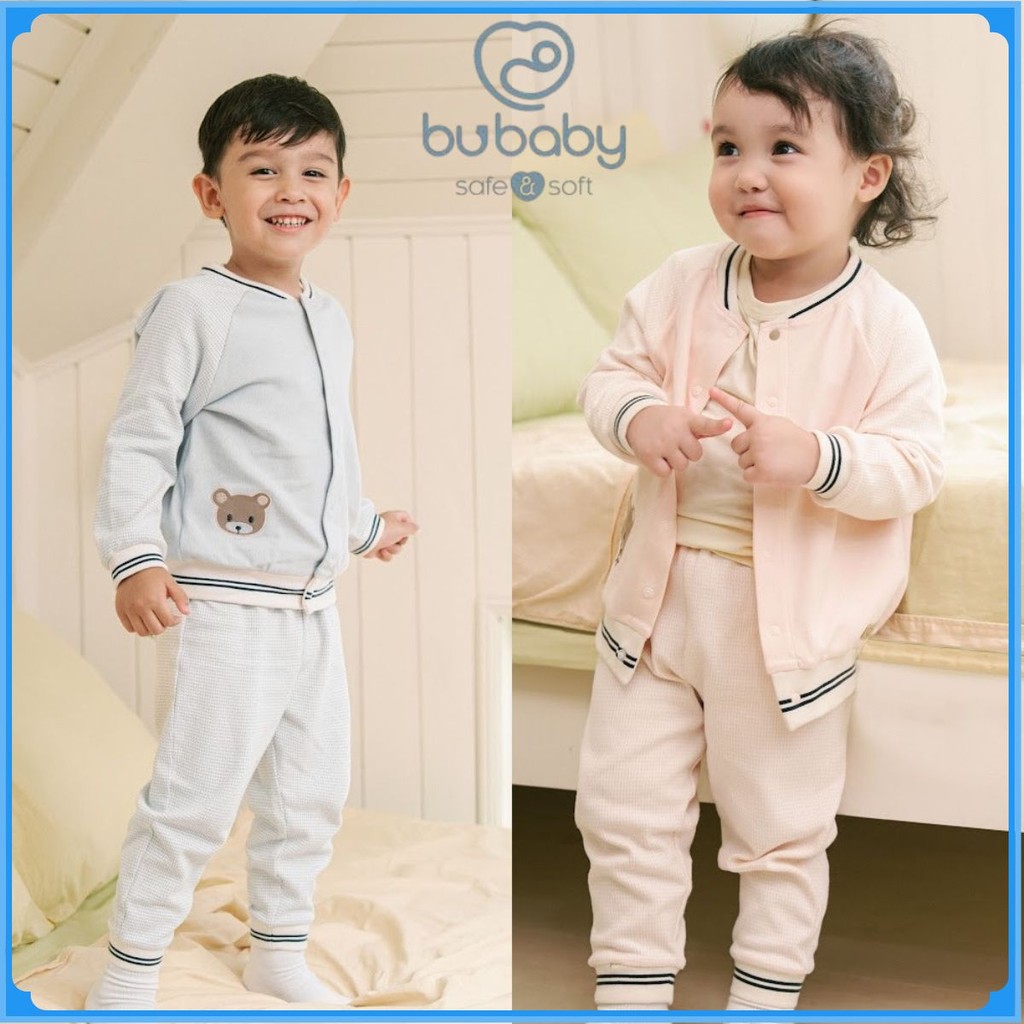 (6M-5Y) Bộ dài tay Thu đông cho bé Bubaby Signature Cotton BCT110202 ...
