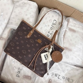 CHIO2ND - Tặng Ví Tròn mini - Túi Bigsize công sở khoá kéo miệng