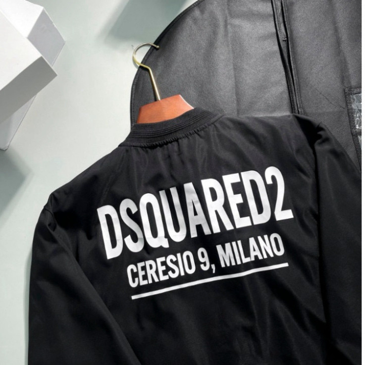Áo Khoác Gió Nam Dsq In Chữ Trước Sau, Áo Gió Dsquared2 Milano Hot Trend, Áo Khoác Bomber Nam Boy Phố Bá Cháy New 2025