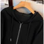 Áo Khoác Hoodie Unisex Nỉ Bông Cap Cấp Trơn Có Dây Kéo Mũ Chùm Dành Cho Boy Phố Chất Phi 34 New 2025