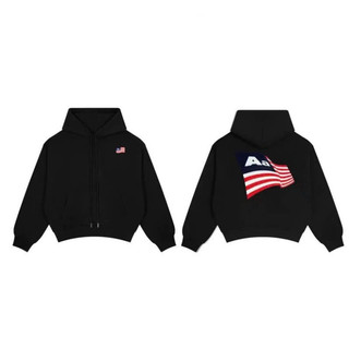 Áo Hooide zip Cờ Mỹ Logo lá cờ hottrend 2025 - Áo hoodie Nam Nữ kiểu dáng trẻ trung hot New 2025