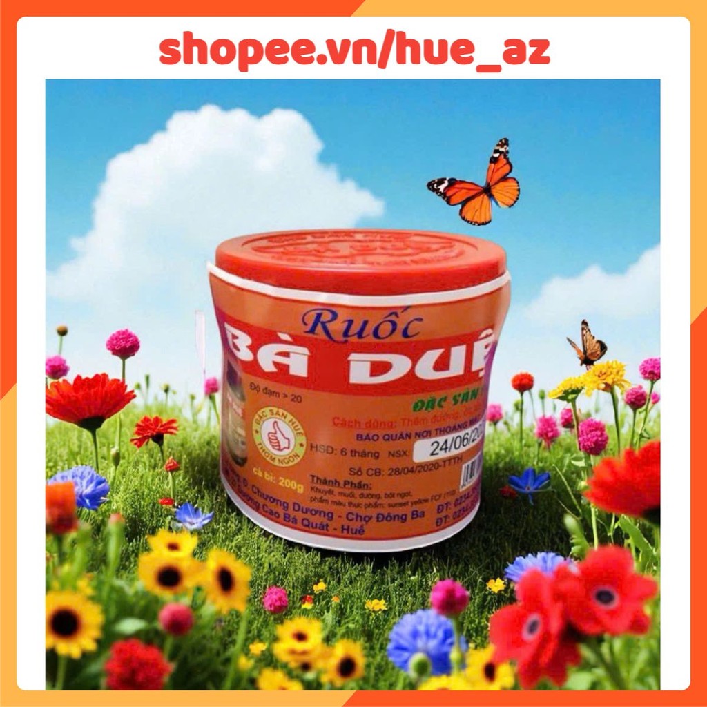 Mắm ruốc Bà Duệ nhỏ 200g 💕 Đặc sản Huế 💕