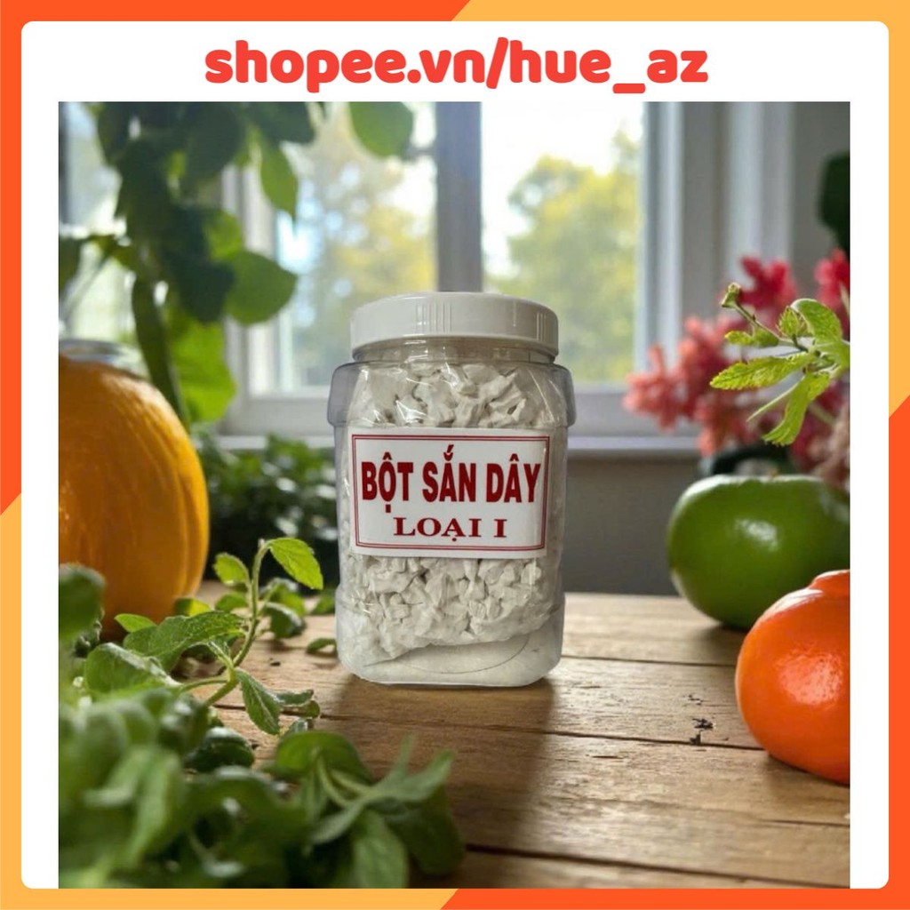 Bột sắn dây hộp 1kg trắng sạch - Đặc sản Huế