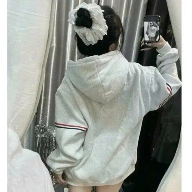 Áo Khoác Hoodie Zip  Nam Nữ  Phối 2 Viền Tay Siêu Chất - ,Vải Nỉ Chân Cua Dày Mịn  Thời Trang Unisex Boy Phố 2025