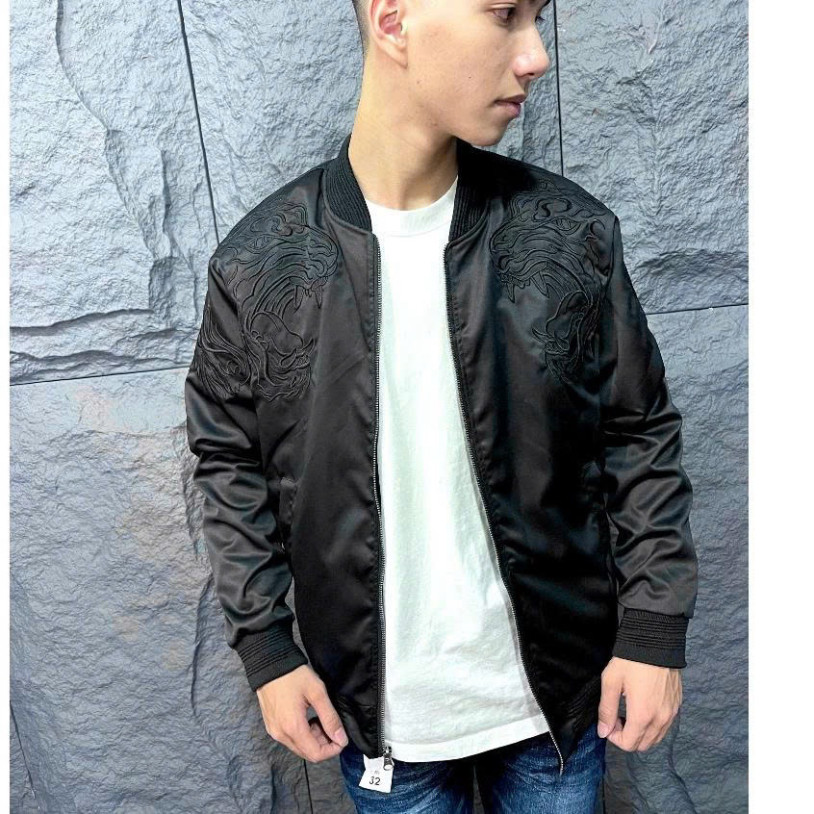Áo Khoác Bomber Gió  Philipp PleinThêu Hổ 2 Bên Siêu Đẹp - Nam Nữ Chất gió 2 lớp  Siêu Đẹp Boy Phố 2025