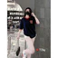 Áo Thun Tay Lỡ Thêu Chữ N .Y Phối Cổ Đỏ Form Rộng Unisex --Nam Nữ Chất Cotton Boy Phố 2025