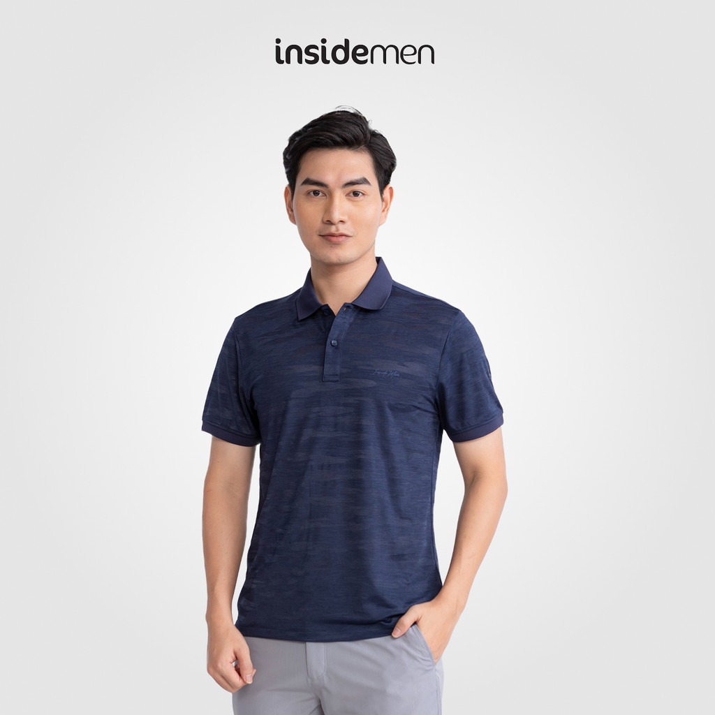 Áo Polo Nam Tay ngắn Insidemen Regular Fit IPS057S3