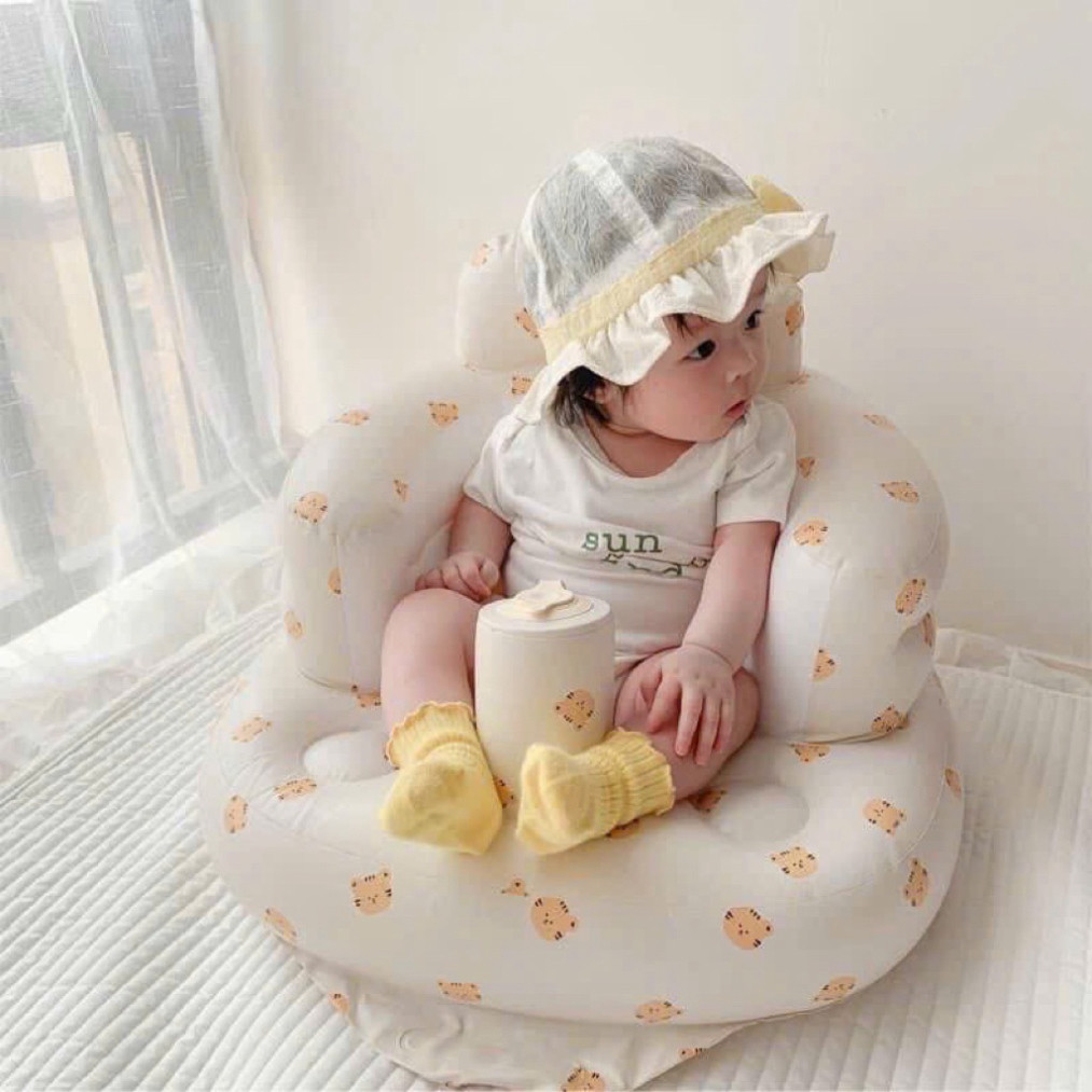 Ghế hơi tập ngồi Playing Mingo cho bé cao cấp phong cách Hàn Quốc, phù hợp cho bé từ 4 tháng tuổi 2025