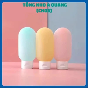 SET LỌ CHIẾT MỸ PHẨM MINI DU LỊCH - Chai Chiết Dầu Gội Dầu Xả Nhỏ Gọn Mang Đi,Bộ 3 Lọ Chiết Kèm Túi Zip Nhỏ Gọn