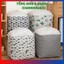 GIỎ ĐỰNG CHĂN ĐA NĂNG CHỐNG THẤM NƯỚC - Túi Đựng Chăn Bằng Vải Có Khung Thép,Túi Vải Đựng Đồ Gấp Gọn Có Dây Rút