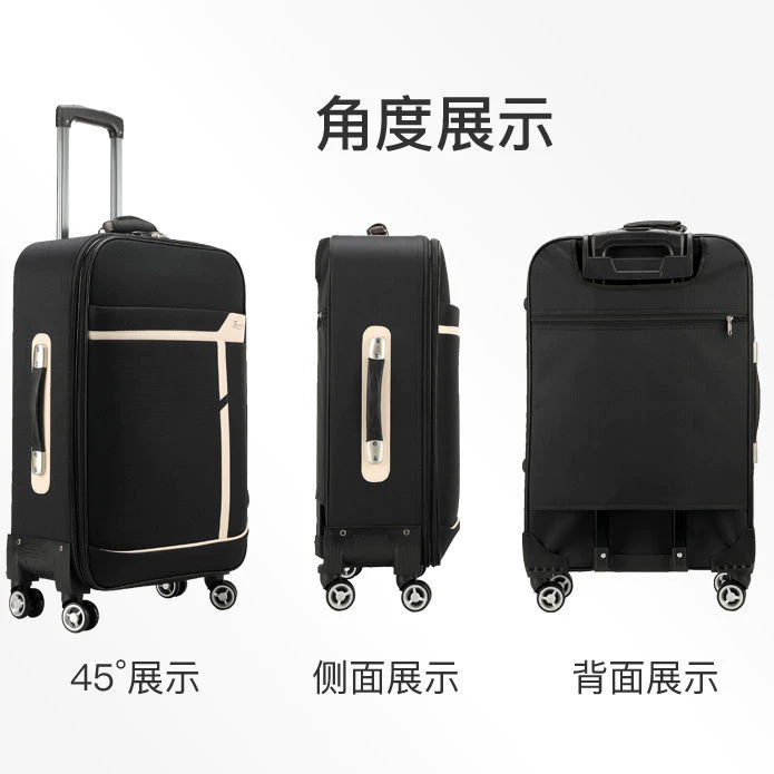 Vali vải cho nam với dung tích lớn281-inch Vali kéo, Vali du lịch, Vali công tác, Vali da cỡ lớn, Vali mật khẩu – 7