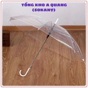 DÙ TRONG SUỐT CAO CẤP ĐỘ BỀN CAO - Dù Đi Mưa Phong Cách Thời Trang Trẻ Đẹp,Ô Trong Suốt Che Mưa Thời Trang Tiện Lợi