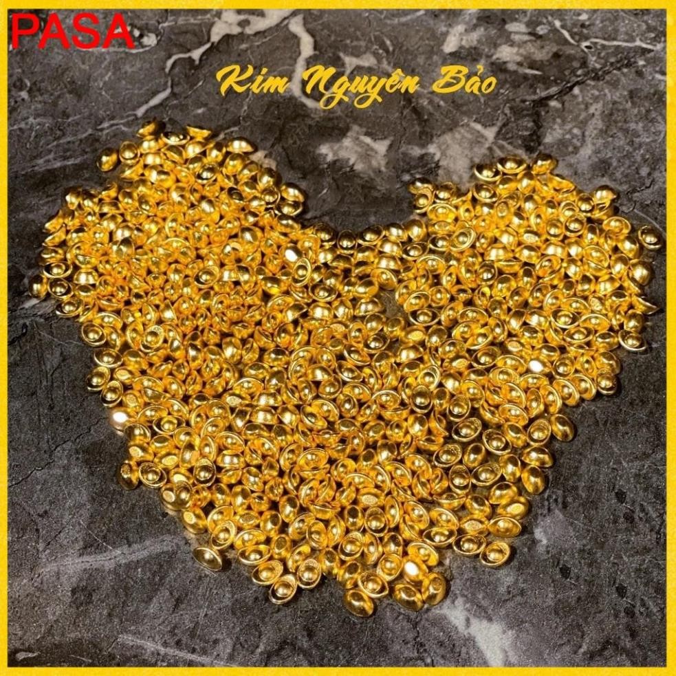 ⭐ Túi Lộc Và Thỏi Vàng Mini 1cm Phong Thủy Để Két Sắt | Shopee Việt Nam