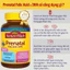 Chính Hãng - Vitamin tổng hợp cho bà bầu Nature Made Prenatal Folic Acid+DHA của Mỹ Giúp bổ sung vitamin và khoáng chất