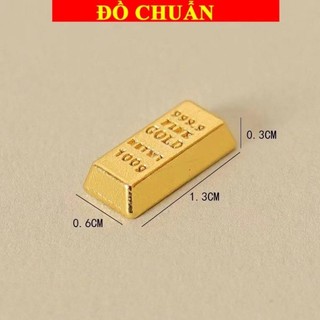 < chiêu tài > Túi Lộc Và Cây Vàng 9999 Mini ( Combo 20 , 50 Thỏi ) Trang Trí Phong Thủy, Để Két Sắt