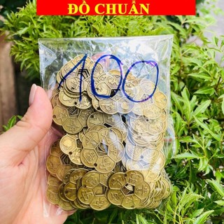 < chiêu tài > SỈ 100 Đồng xu hoa mai Cổ 3cm phong thuỷ , sỉ số lượng lớn