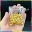 Sỉ Combo 100 Thỏi Vàng Nén Mini 1cm Bỏ Chum Tụ Bảo Chiêu Tài Lộc