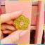 TÚI 20 Xu Hoa Mai , Hoa mai 5 cánh Xu phong thủy Size nhỏ 3cm , Xu tài lộc , Xu may mắn