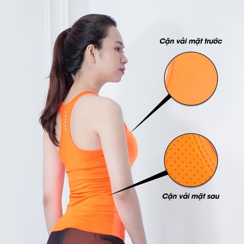 Áo Ba Lỗ Thể Thao ABL01 Thời Trang Hottrend Gladimax, Áo Tập Gym Nữ Chạy Bộ Thoáng Mát Năng Động