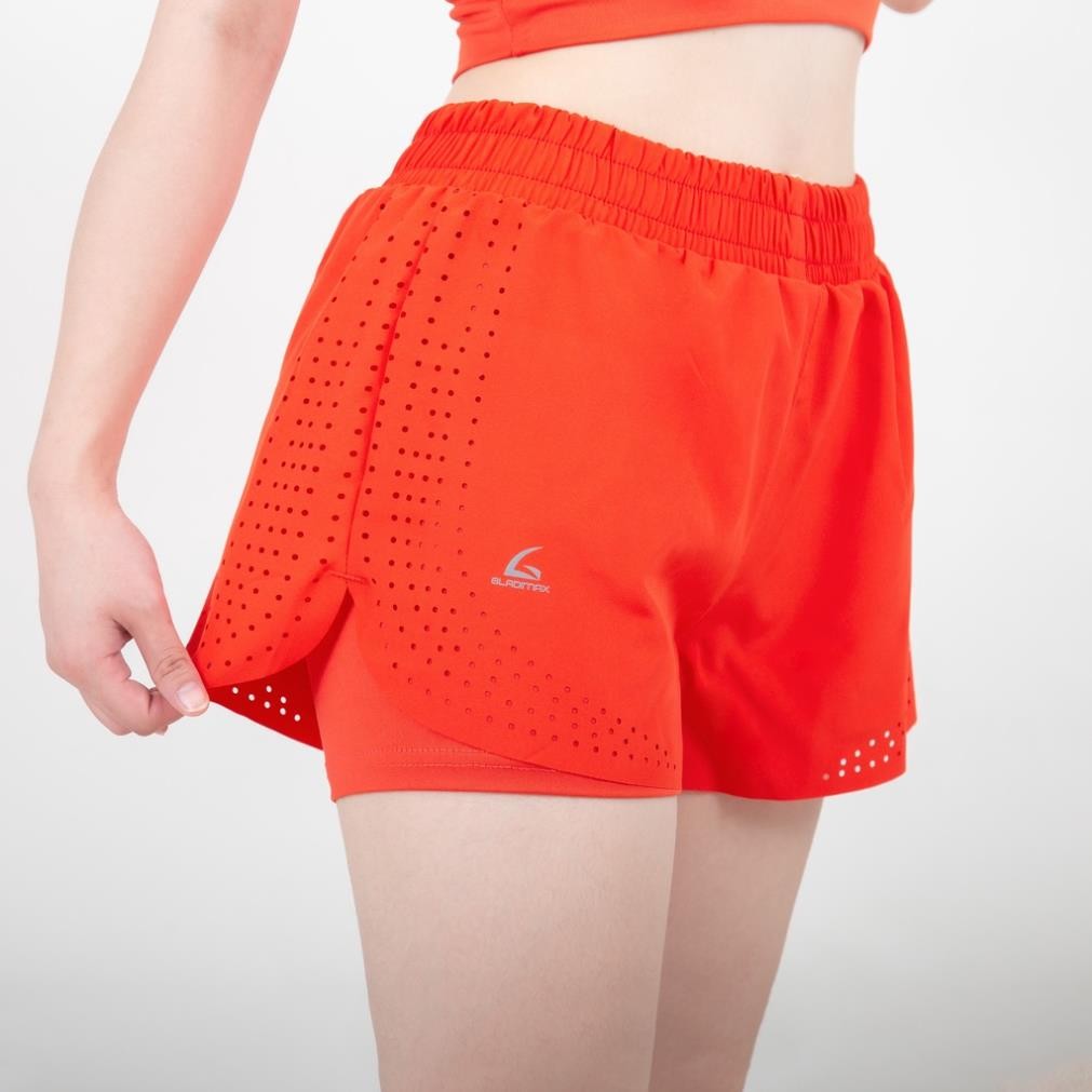 Quần Tập Đùi Gym Nữ 2 Lớp Thời Trang Hottrend Gladimax, Quần Thể Thao Tập Gym Yoga Chạy Bộ hoáng Mát Ôm Chắc
