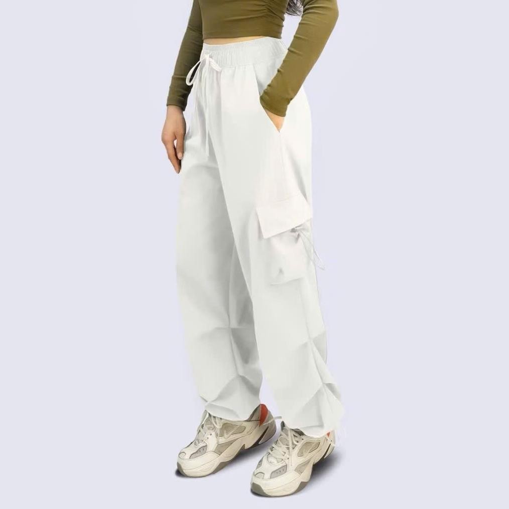 Quần Jogger Nữ GTH88 Thời Trang Hottrend Gladimax, Quần Jogger Vải Gió Mát Lạnh Túi Vuông Cá Tính