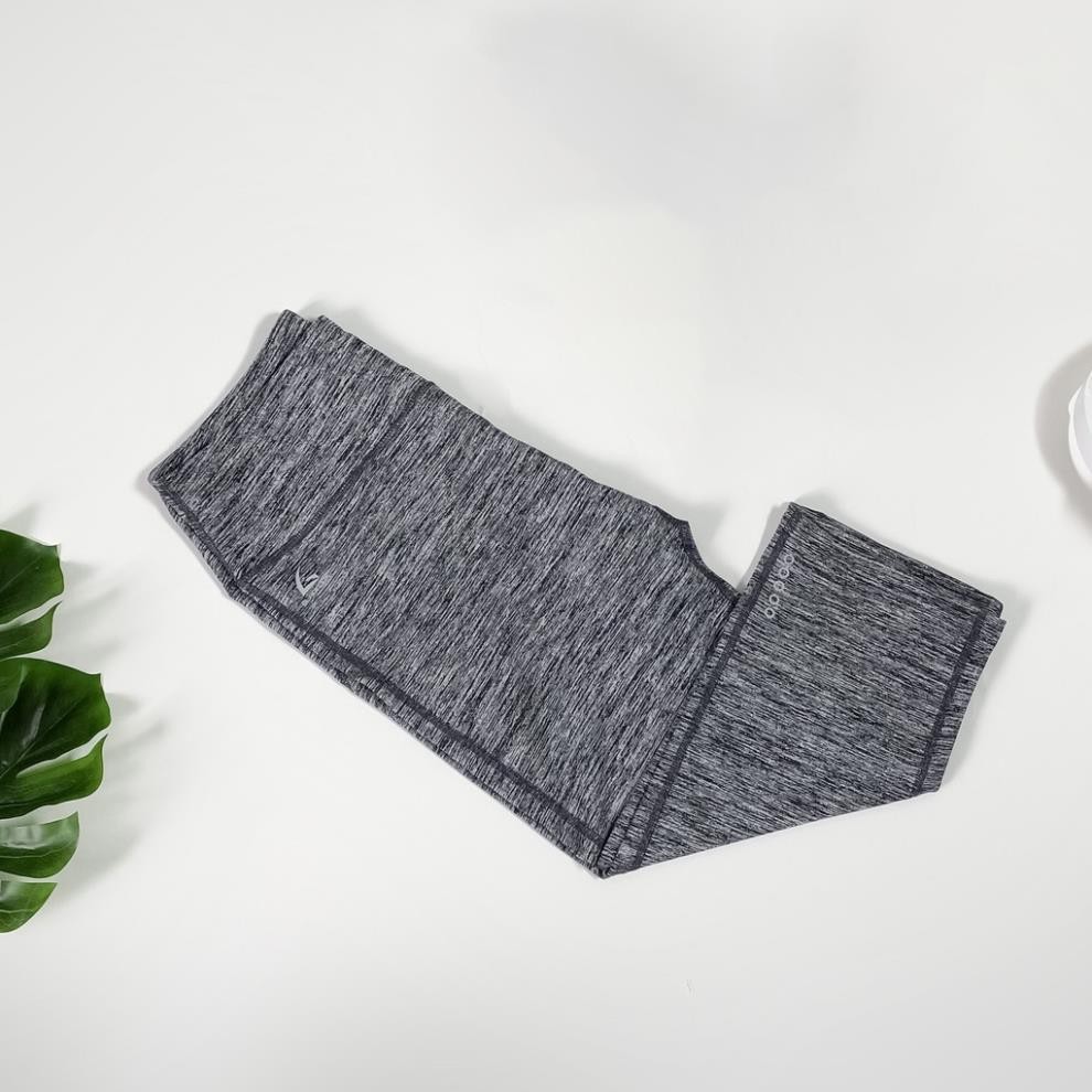 Quần leggings lửng Genmax V3 form ôm, co giãn 4 chiều, cạp cao tôn dáng - Chính hãng Gladimax