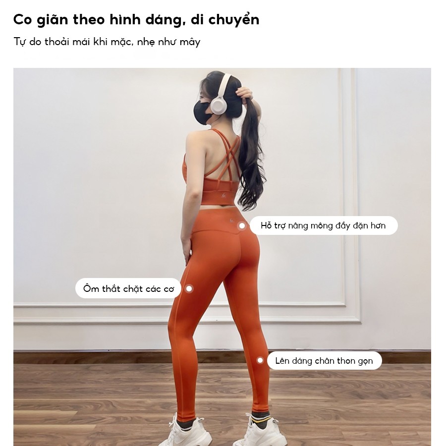 Quần thể thao tôn dáng (Gladimax-Gi09) tập gym yoga nữ cực xinh, cá tính, thoải mái, đễ chịu