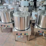 Nồi phở bằng điện 50 lít , nồi hầm xương, Thân nồi inox dày 1ly, Inox 2 lớp cách nhiệt hoàn toàn inox 304 — ảnh 1