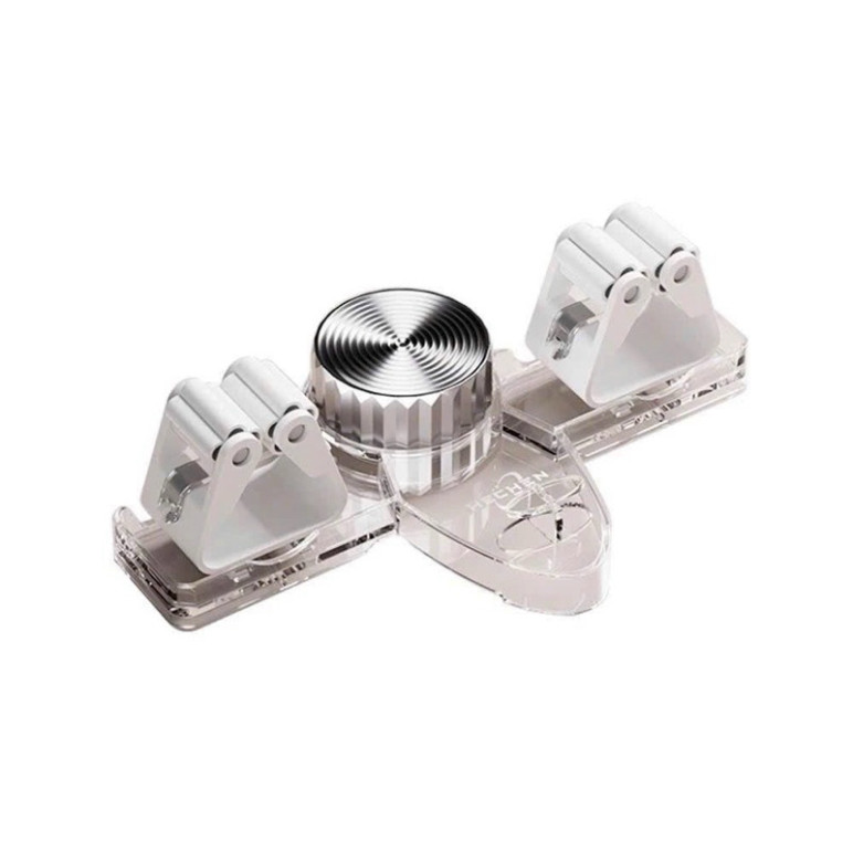Thanh Kẹp Chổi Dán Tường Có 2 Móc Kẹp Chổi Chất Liệu Acrylic